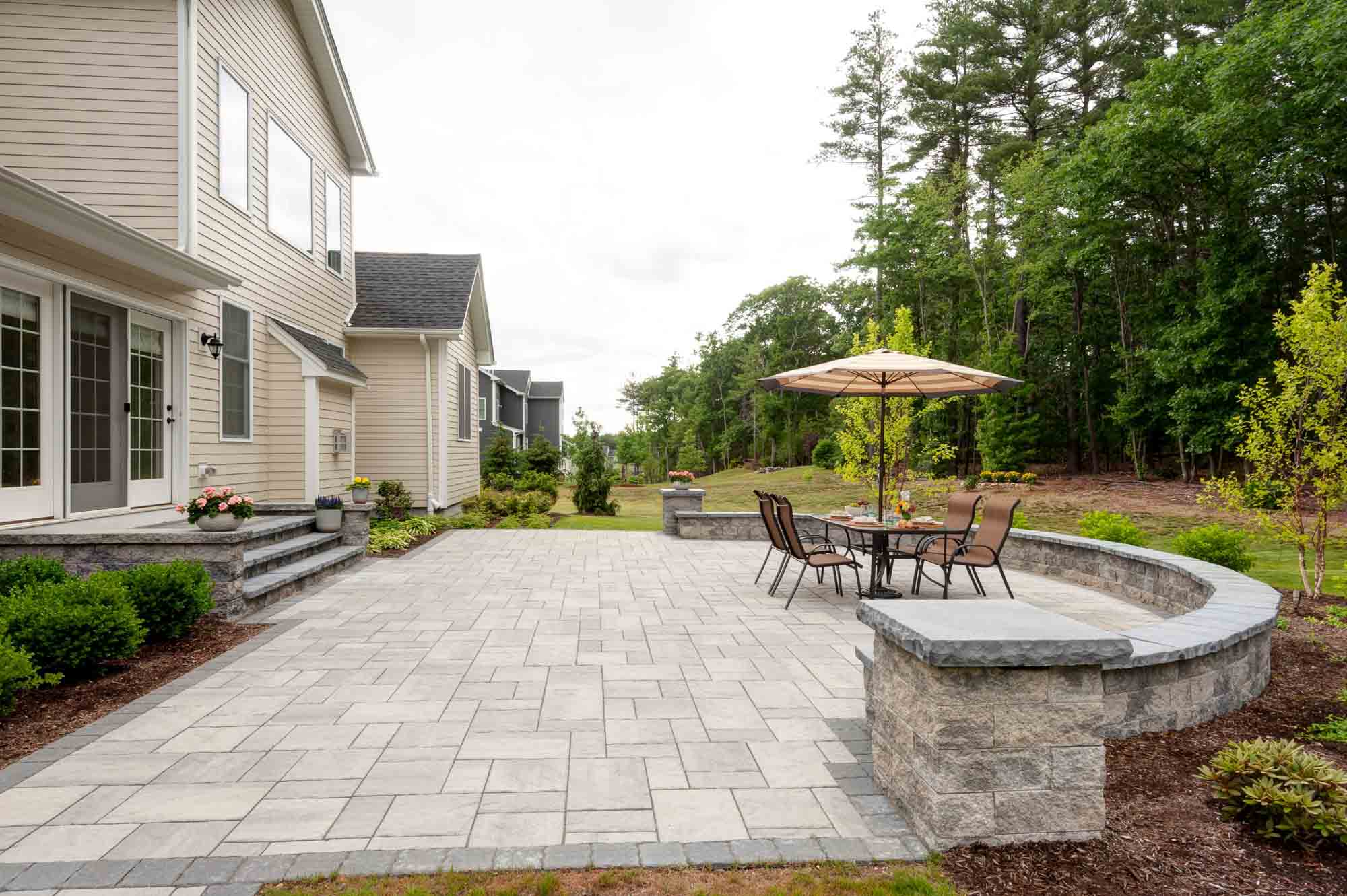 Patios Walkways Pool Design Fire Pits | Walpole Medfield Westwood